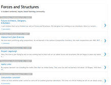 Tablet Screenshot of forcesandstructures.blogspot.com