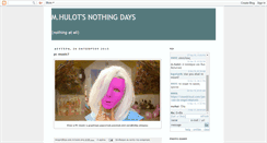 Desktop Screenshot of mhulotsnothingdays.blogspot.com