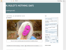 Tablet Screenshot of mhulotsnothingdays.blogspot.com