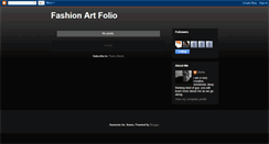 Desktop Screenshot of fashionartfolio.blogspot.com