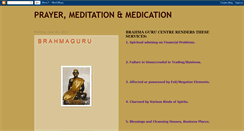 Desktop Screenshot of brahmaguruheal.blogspot.com