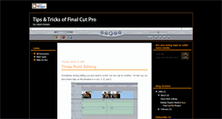 Desktop Screenshot of finalcuttips.blogspot.com