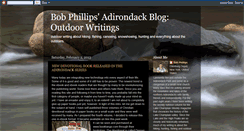 Desktop Screenshot of bobphillipsoutdoors.blogspot.com