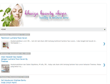 Tablet Screenshot of khaizabeautyshop.blogspot.com