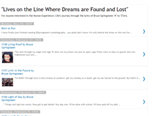 Tablet Screenshot of lostlivesontheline.blogspot.com