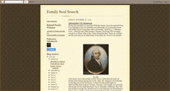 Desktop Screenshot of familysoulsearch.blogspot.com