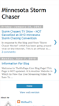 Mobile Screenshot of mnstormchaser.blogspot.com