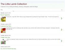 Tablet Screenshot of littlelambcollection.blogspot.com