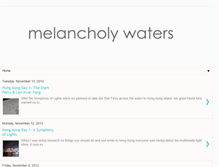 Tablet Screenshot of melancholywaters.blogspot.com