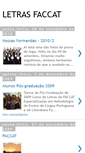 Mobile Screenshot of letrasfaccat.blogspot.com