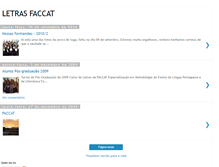 Tablet Screenshot of letrasfaccat.blogspot.com