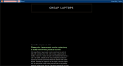 Desktop Screenshot of cheaplaptopsloan.blogspot.com