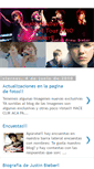 Mobile Screenshot of justinbieberxever.blogspot.com