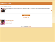 Tablet Screenshot of gastronomiapetenera.blogspot.com