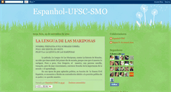 Desktop Screenshot of espanholufscsmo.blogspot.com