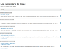 Tablet Screenshot of lesexpressionsdeyacee.blogspot.com