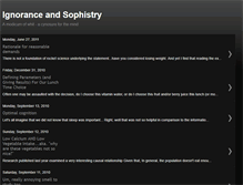 Tablet Screenshot of ignoranceandsophistry.blogspot.com