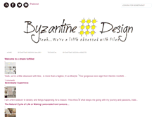Tablet Screenshot of byzantinedesign.blogspot.com