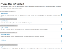 Tablet Screenshot of physcostarmvcontest.blogspot.com