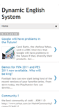 Mobile Screenshot of dynamicenglishsystem.blogspot.com