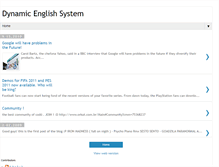 Tablet Screenshot of dynamicenglishsystem.blogspot.com