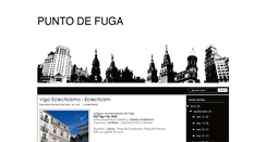 Desktop Screenshot of elblogpuntodefuga.blogspot.com