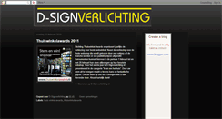 Desktop Screenshot of d-signverlichting.blogspot.com