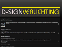 Tablet Screenshot of d-signverlichting.blogspot.com