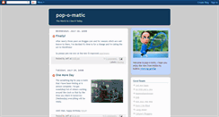 Desktop Screenshot of pop-o-matic.blogspot.com