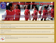 Tablet Screenshot of clubprogresoaqp.blogspot.com