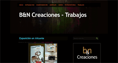 Desktop Screenshot of byncreaciones-trabajos.blogspot.com