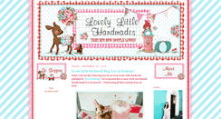 Desktop Screenshot of lovelylittlehandmades.blogspot.com