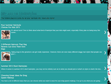 Tablet Screenshot of 411hairstyles.blogspot.com
