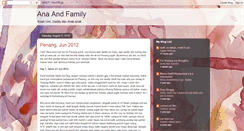 Desktop Screenshot of ana-and-family.blogspot.com