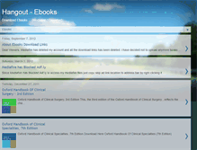 Tablet Screenshot of ebooks-hangout.blogspot.com