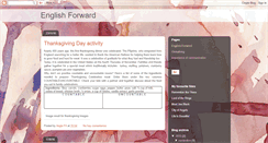 Desktop Screenshot of englishforward.blogspot.com