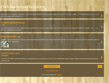 Tablet Screenshot of clubbaloncestobenidorm.blogspot.com
