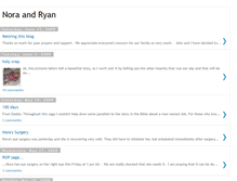 Tablet Screenshot of noraandryan.blogspot.com