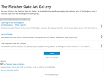 Tablet Screenshot of fletchergategallery.blogspot.com