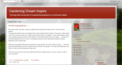 Desktop Screenshot of gardeningdreaminspire.blogspot.com