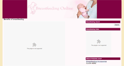 Desktop Screenshot of breastfeeding-videos.blogspot.com