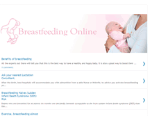 Tablet Screenshot of breastfeeding-videos.blogspot.com