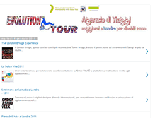 Tablet Screenshot of evolutiontour.blogspot.com