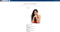 Desktop Screenshot of my-indian-actress.blogspot.com