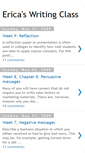 Mobile Screenshot of ericawritingclass.blogspot.com