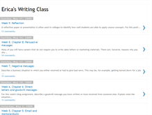 Tablet Screenshot of ericawritingclass.blogspot.com