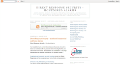 Desktop Screenshot of directresponsesecurity.blogspot.com