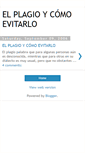 Mobile Screenshot of elplagioycomoseevita.blogspot.com