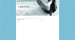 Desktop Screenshot of j-popver.blogspot.com