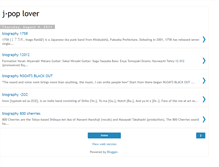 Tablet Screenshot of j-popver.blogspot.com